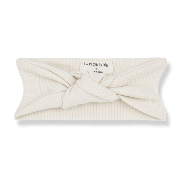 1+ in the Family 1+ In The Family Bandeau Luz Off-White 8448251029784 Family SS25 Kleding & Accessoires Baby Mutsen & Sjaals Wijs west