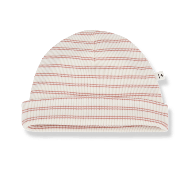 1+ in the Family 1+ In The Family Beanie Rio Coral 8448251033118 Family SS25 Kleding & Accessoires Baby Mutsen & Sjaals Wijs west