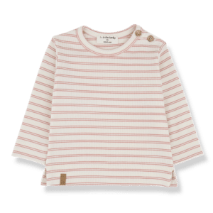 1+ in the Family 1+ In The Family L.Sleeve T-Shirt Gerard Coral 8448251034009 Family SS25 Kleding & Accessoires Baby Bovenstukjes Wijs west