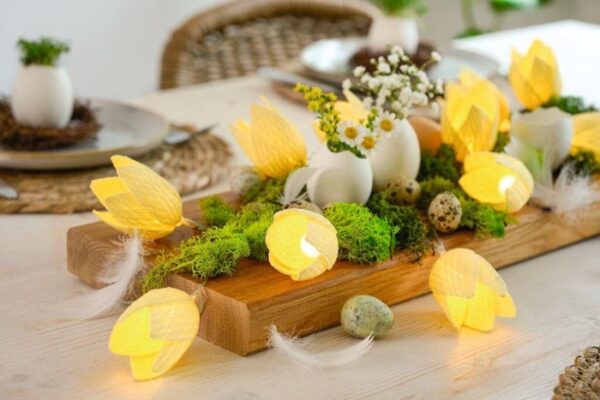 Lichtketting Tulpendroom met timer