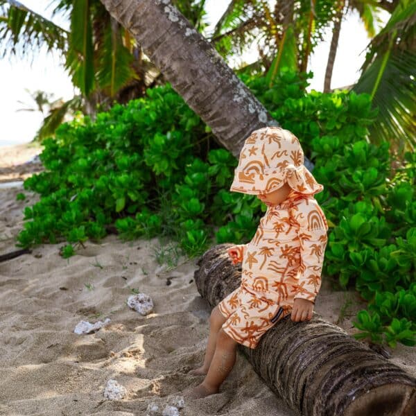 Beach & Bandits UV-Baby Suits Tropical Vibes Apricot