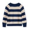 Fliink Fliink Favo Ls Pullover Insignia Blue / Sandshell 5715435092159 SS25 Fliink Kleding & Accessoires Sweaters & Truien  Wijs west