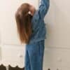 Fliink Fliink Donna Denim Pant Light Denim Blue 5715435090940 SS25 Fliink Kleding & Accessoires Broeken  Wijs west