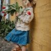 Fliink Fliink Donna Denim Skirt Light Denim Blue 5715435091183 SS25 Fliink Kleding & Accessoires Rokjes & Jurkjes  Wijs west