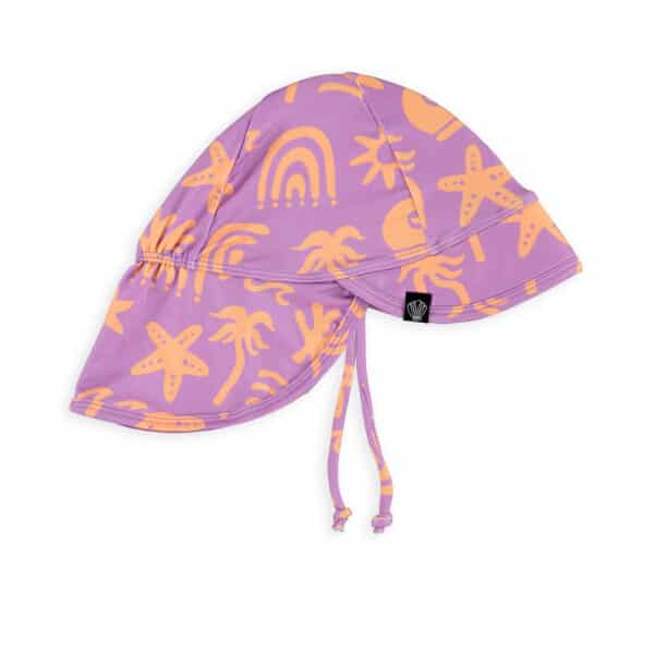 Beach & Bandits Beach & Bandits Baby UV-Hoedje Violet Beach SS25 7436908010132 Kleding & Accessoires Zwemkleding Zwemhoedje Wijs west