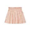House of Jamie Smocked Skirt Gold Vertical Stripes