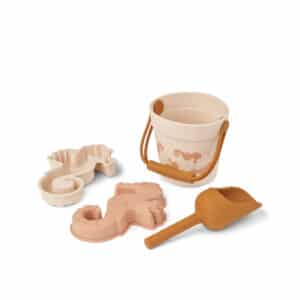 Liewood Liewood Kit Mini Seahorse Strandset Seahorse / Apple Blossom 5715493440107 Liewood Speelgoed & Spellen Buitenspelen  Wijs west