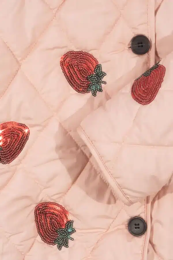 Konges Sløjd Flora Jacket Strawberry - Afbeelding 5