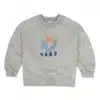 Sproet & Sprout Raglan Sweatshirt Fruit Grey Melee
