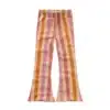 Sproet & Sprout Flare Legging Stripes Nectarine