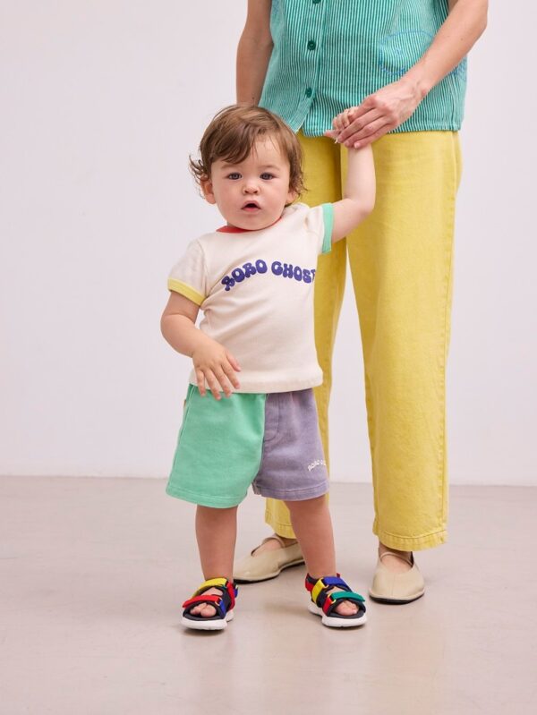 Bobo Choses Color Block Woven Shorts