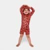 Beach & Bandits UV-Baby Suits Love Leopard Red/Coral