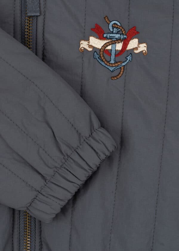 Konges Sløjd Konges Sløjd Juno Bomber Jacket Turbulence 5715681008522 Konges SS25 Kleding & Accessoires Jassen  Wijs west