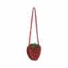 Konges Sløjd Konges Sløjd Tut Strawberry Shoulder Bag Barbados Cherry 5715681011959 Konges SS25 Kleding & Accessoires Tassen & Rugzakken  Wijs west