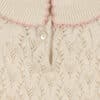 Konges Sløjd Konges Sløjd Rosier Bodystocking Cream Off White 5715681013472 Konges SS25 Kleding & Accessoires Baby Rompers Wijs west