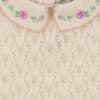 Konges Sløjd Konges Sløjd Rosier Bodystocking Cream Off White 5715681013472 Konges SS25 Kleding & Accessoires Baby Rompers Wijs west
