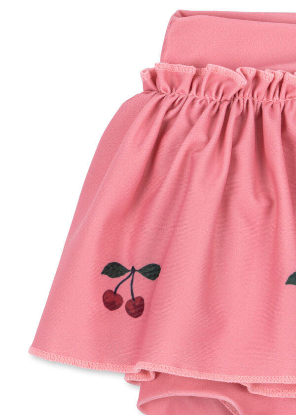 Konges Sløjd Konges Sløjd Bobbi Frill Swimshorts Strawberry Ice 5715681037829 Konges SS25 Kleding & Accessoires Zwemkleding  Wijs west