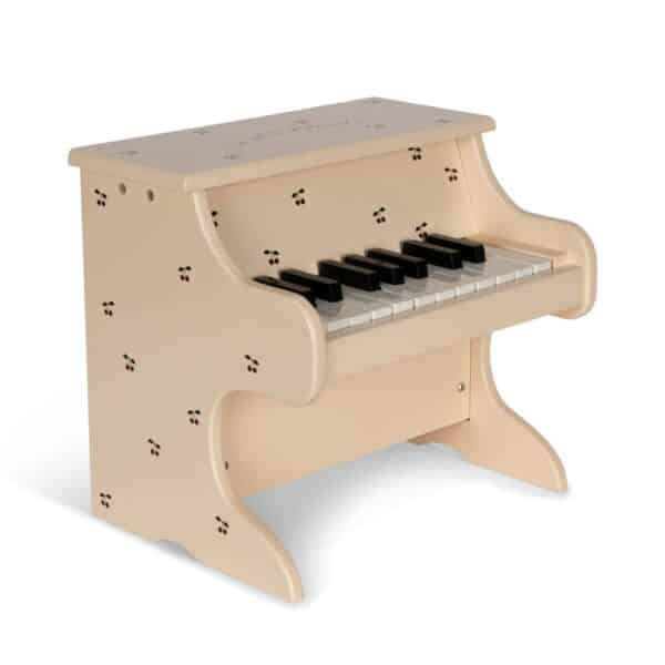 Konges Sløjd Konges Sløjd Wooden Piano Fsc Cherry 5715404162425 Konges SS25 Speelgoed & Spellen Muziek  Wijs west