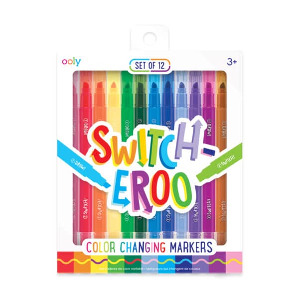 Ooly Ooly - Switcheroo Color Changing Markers 810078034117 mertex 2025 Speelgoed & Spellen Knutselen  Wijs west