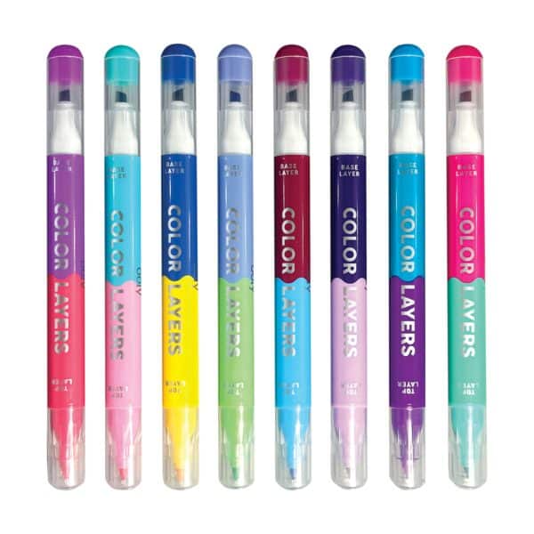 Ooly Ooly - Color Layers Double-Ended Layering Markers 810104680448 mertex 2025 Speelgoed & Spellen Knutselen  Wijs west