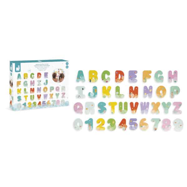 Janod Janod Badspeelgoed - Letters en Cijfers 3700217347093 mertex 2025 Speelgoed & Spellen Waterspeelgoed  Wijs west