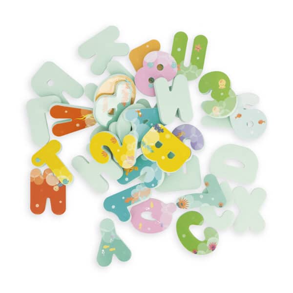 Janod Janod Badspeelgoed - Letters en Cijfers 3700217347093 mertex 2025 Speelgoed & Spellen Waterspeelgoed  Wijs west