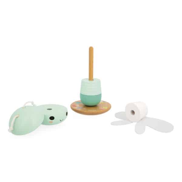 Janod Janod Pure - Stapelbare Libelle 3700217351441 mertex 2025 Speelgoed & Spellen Waterspeelgoed  Wijs west
