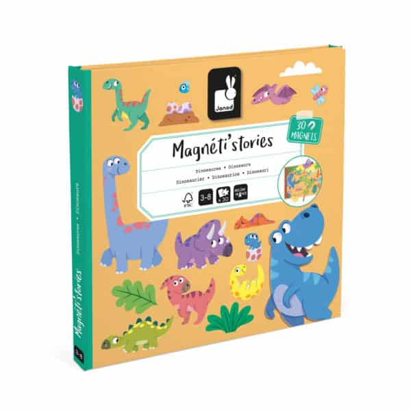 Janod Janod Magneti Stories - Dinosaurus 3700217354503 mertex 2025 Speelgoed & Spellen Educatief Speelgoed  Wijs west