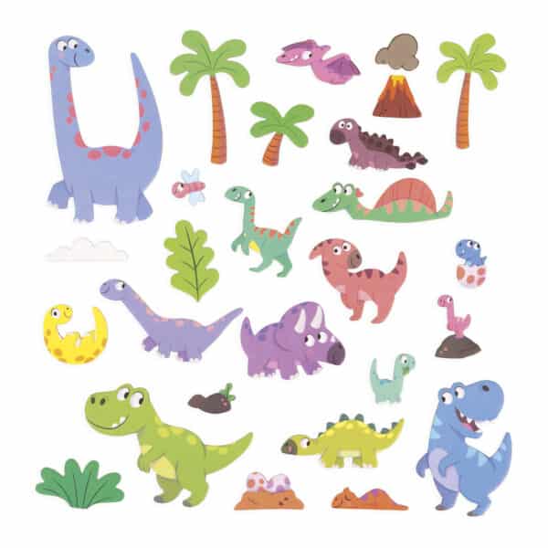 Janod Janod Magneti Stories - Dinosaurus 3700217354503 mertex 2025 Speelgoed & Spellen Educatief Speelgoed  Wijs west