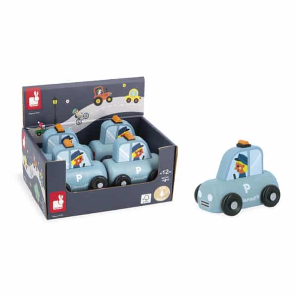 Janod Janod Crossroads - Politie 3700217359126 mertex 2025 Speelgoed & Spellen Voertuigen  Wijs west