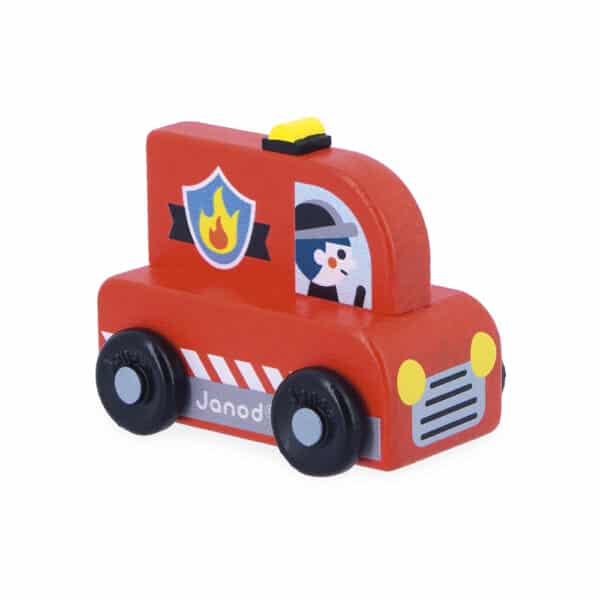 Janod Janod Crossroads - Brandweer 3700217359164 mertex 2025 Speelgoed & Spellen Voertuigen  Wijs west