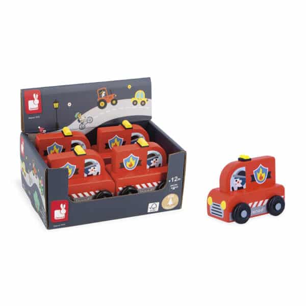 Janod Janod Crossroads - Brandweer 3700217359164 mertex 2025 Speelgoed & Spellen Voertuigen  Wijs west