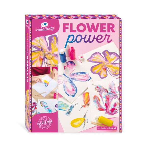 Janod Janod I Love Creativity - Flower Power 3700217377380 mertex 2025 Speelgoed & Spellen Knutselen  Wijs west