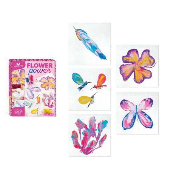 Janod Janod I Love Creativity - Flower Power 3700217377380 mertex 2025 Speelgoed & Spellen Knutselen  Wijs west