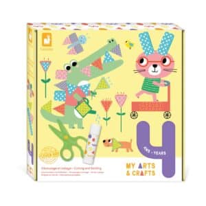 Janod Janod Atelier - 4 jaar - Knippen en Plakken 3700217377434 mertex 2025 Speelgoed & Spellen Knutselen  Wijs west