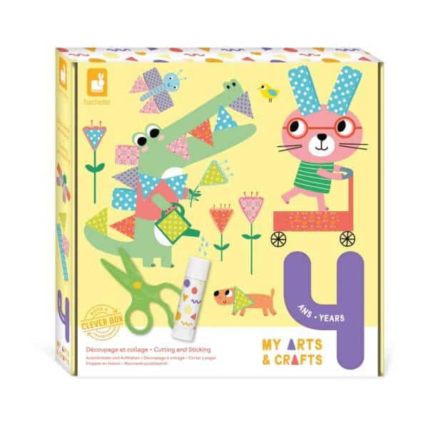 Janod Janod Atelier - 4 jaar - Knippen en Plakken 3700217377434 mertex 2025 Speelgoed & Spellen Knutselen  Wijs west