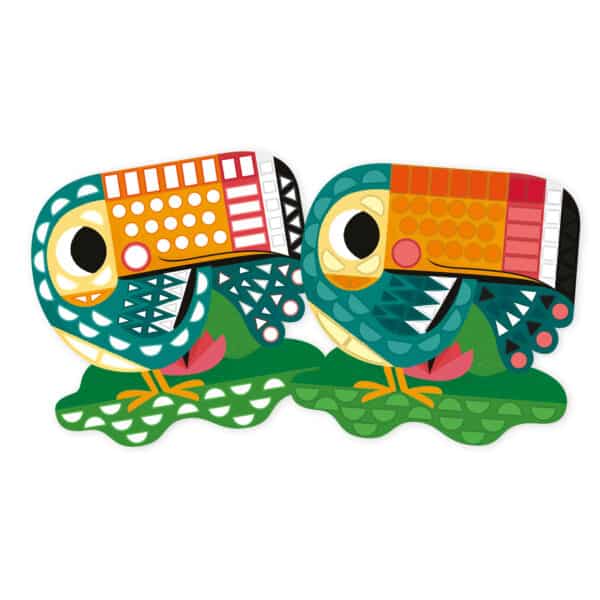 Janod Janod Atelier - 5 jaar - Stickers plakken 3700217377441 mertex 2025 Speelgoed & Spellen Knutselen  Wijs west