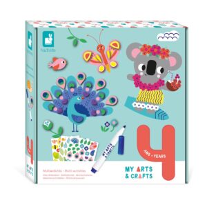 Janod Janod Atelier - 4 jaar - Multi activiteiten 3700217377472 mertex 2025 Speelgoed & Spellen Knutselen  Wijs west