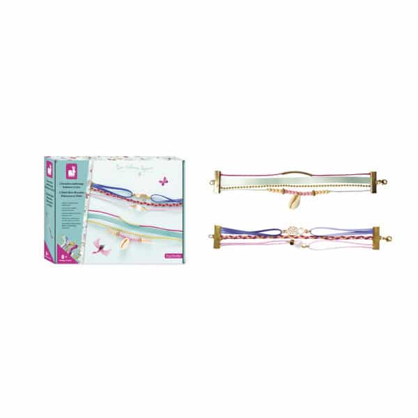 Janod Janod Atelier Bijoux - Sieraden maken Bohemian armbandjes 3700217379315 mertex 2025 Speelgoed & Spellen Knutselen  Wijs west