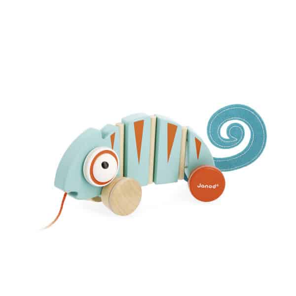 Janod Janod Tropik - Trekfiguur Kameleon 3700217382643 mertex 2025 Speelgoed & Spellen Knutselen  Wijs west