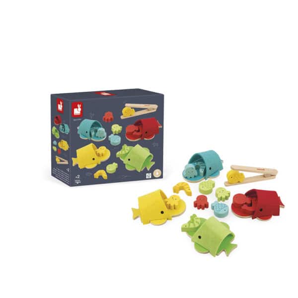Janod Janod Ik Leer - Kleuren Walvis 3700217382766 mertex 2025 Speelgoed & Spellen Knutselen  Wijs west