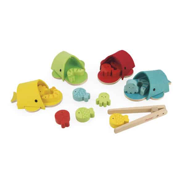 Janod Janod Ik Leer - Kleuren Walvis 3700217382766 mertex 2025 Speelgoed & Spellen Knutselen  Wijs west