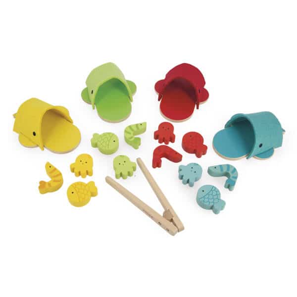 Janod Janod Ik Leer - Kleuren Walvis 3700217382766 mertex 2025 Speelgoed & Spellen Knutselen  Wijs west