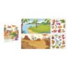 Janod Janod Atelier - 2 jaar - Herbruikbare stickers Dino 3700217391584 mertex 2025 Speelgoed & Spellen Knutselen  Wijs west
