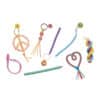 Janod Janod Atelier Bijoux - Scoubidou Peace & Love 3700217391607 mertex 2025 Speelgoed & Spellen Knutselen  Wijs west