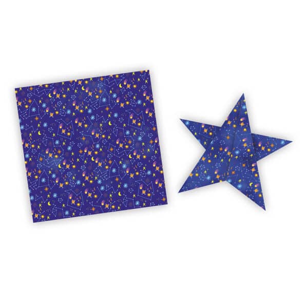 Janod Janod Atelier - Origami Sterrenbeeld 3700217391676 mertex 2025 Speelgoed & Spellen Knutselen  Wijs west