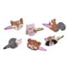 Janod Janod Atelier Bijoux - 6 Haarspeldjes Glitter Bosdieren 3700217391805 mertex 2025 Speelgoed & Spellen Knutselen  Wijs west