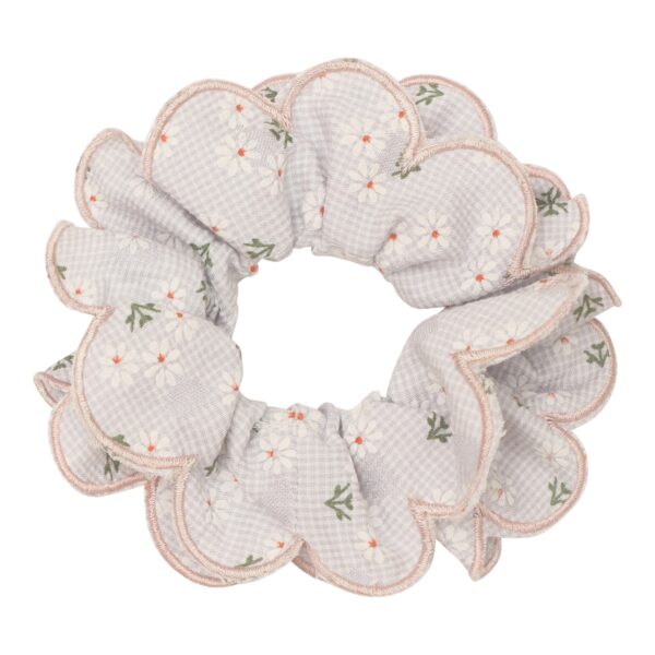Mimi & Lula Mimi & Lula Scalloped Floral Scrunchie 5060925058857 Mimi SS25 Verzorging Haaraccessoires Haarelastiekjes Wijs west