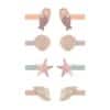 Mimi & Lula Mimi & Lula Mermaid Mini Clips 5060925059434 Mimi SS25 Verzorging Haaraccessoires Haarspeldjes Wijs west