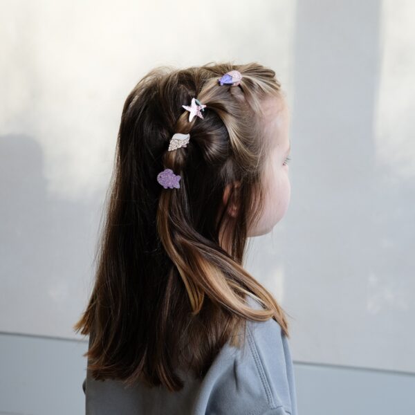 Mimi & Lula Mimi & Lula Mermaid Sealife Mini Ponies 5060925059441 Mimi SS25 Verzorging Haaraccessoires Haarelastiekjes Wijs west